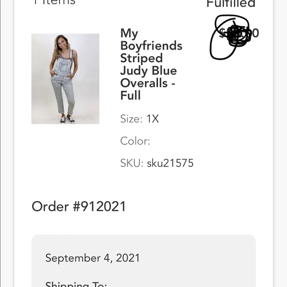 Judy Blue overalls. New never worn only tried on